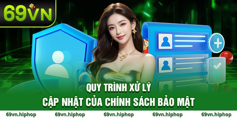 Thông báo về việc sửa đổi chính sách bảo mật